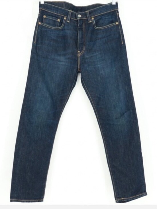 Levi's Other - Levi's Dark Indigo Straight Jeans Size 31X30